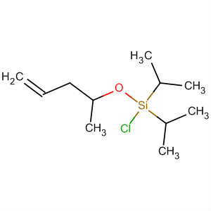 Silane, chlorobis(1-methylethyl)(4-pentenyloxy)- molecular structure