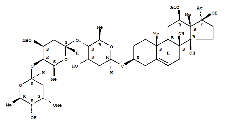 TaiwanosideA molecular structure