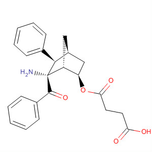 Butanedioic acid,mono[(1S,2R,4S,5R,6R)-6-amino-6-benzoyl-5-phenylbicyclo[2.2.1]hept-2-yl] ester
