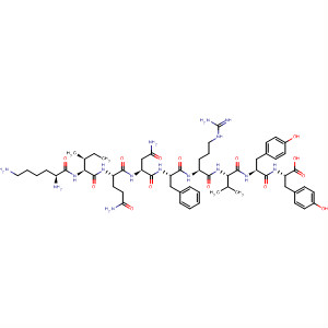 L-Tyrosine,L-lysyl-L-isoleucyl-L-glutaminyl-L-asparaginyl-L-phenylalanyl-L-arginyl-L-valyl-L-tyrosyl-