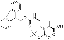 N-Boc-cis-4-Fmoc-Amino-L-proline