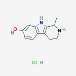 1-Methyl-2,3,4,9-tetrahydro-1H-beta-carbolin-7-ol hydrochloride