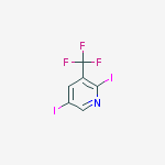2,5-Diiodo-3-(trifluoromethyl)pyridine