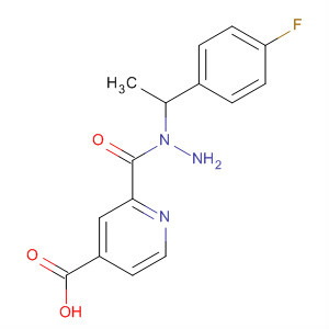 4-Pyridinecarboxylic acid, 2-[1-(4-fluorophenyl)ethyl]hydrazide