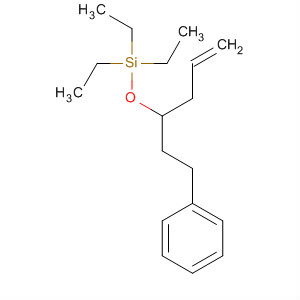 Silane, triethyl[[1-(2-phenylethyl)-3-butenyl]oxy]- molecular structure