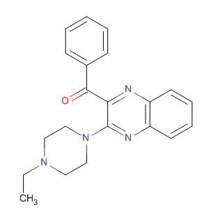 Methanone, [3-(4-ethyl-1-piperazinyl)-2-quinoxalinyl]phenyl-