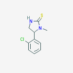 5-(2-chlorophenyl)-1-methylimidazolidine-2-thione
