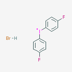 Bis(4-fluorophenyl)iodanium;hydrobromide