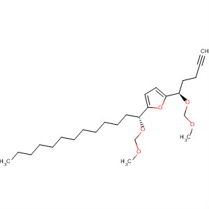 Furan,tetrahydro-2-[(1R)-1-(methoxymethoxy)-4-pentynyl]-5-[(1R)-1-(methoxymethoxy)tridecyl]-, (2R,5R)-