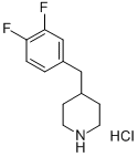 4-(3,4-DIFLUORO-BENZYL)-PIPERIDINE HYDROCHLORIDE