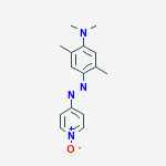 4-((4-(DIMETHYLAMINO)-2,5-XYLYL)AZO)PYRIDINE 1-OXIDE molecular structure