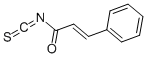 CINNAMOYL ISOTHIOCYANATE molecular structure