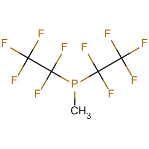 Phosphine, methylbis(pentafluoroethyl)- molecular structure