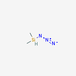 Silane, azidodimethyl- molecular structure
