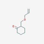 2-(allyloxymethyl)cyclohexanone molecular structure