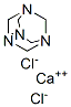 1,3,5,7-Tetrazatricyclo[3,3,1,1]3,7-decane calcium chloride molecular structure