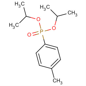 Phosphonic acid, (4-methylphenyl)-, bis(1-methylethyl) ester molecular structure