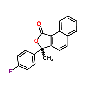 3-(4-fluorophenyl)-3-methylnaphtho[1,2-c]furan-1(3H)-one