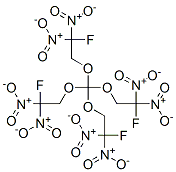 tetrakis(2-fluoro-2,2-dinitroethyl) orthocarbonate molecular structure