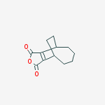 BICYCLO[4.2.2]DEC-7-ENE-7,8-DICARBOXYLICANHYDRIDE molecular structure