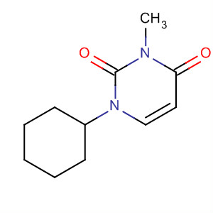 2,4(1H,3H)-Pyrimidinedione, 1-cyclohexyl-3-methyl-