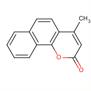 2H-Naphtho[1,2-b]pyran-2-one, 4-methyl- molecular structure