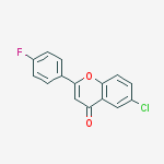 6-chloro-2-(4-fluorophenyl)chromen-4-one