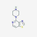 Thiazolo[4,5-b]pyridine-7-carboxylic acid, 2-(4-methyl-1-piperazinyl)-5-phenyl-
