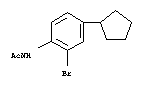 N-(2-bromo-4-cyclopentylphenyl)acetamide