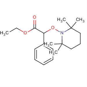 Benzeneacetic acid, a-[(2,2,6,6-tetramethyl-1-piperidinyl)oxy]-, ethylester