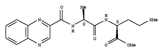 methyl N-(quinoxalin-2-ylcarbonyl)alanylmethioninate