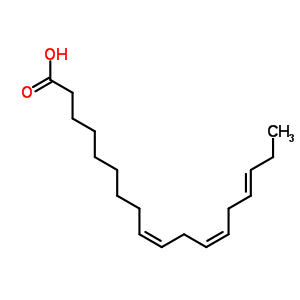 9CIS,12CIS,15TRANS-18:3 molecular structure