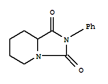 2-phenyltetrahydroimidazo[1,5-a]pyridine-1,3(2H,5H)-dione molecular structure