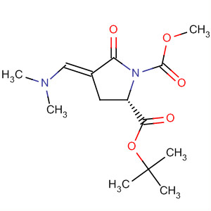 1,2-Pyrrolidinedicarboxylic acid, 4-[(dimethylamino)methylene]-5-oxo-,1-(1,1-dimethylethyl) 2-methyl ester, (2S,4E)-