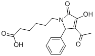 6-(3-ACETYL-4-HYDROXY-5-OXO-2-PHENYL-2,5-DIHYDRO-1H-PYRROL-1-YL)HEXANOIC ACID