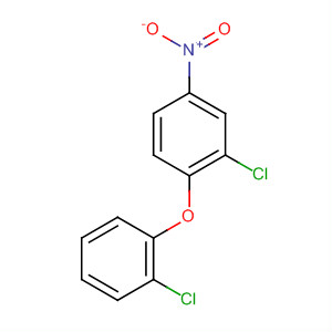 Benzene, 2-chloro-1-(2-chlorophenoxy)-4-nitro- molecular structure