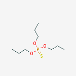 O,O,O-Tripropyl thiophosphate molecular structure