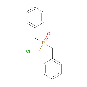 Phosphine oxide, (chloromethyl)bis(phenylmethyl)- molecular structure