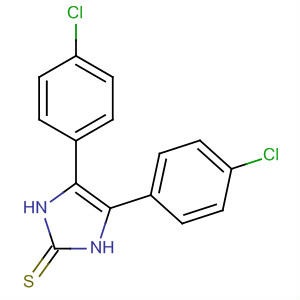 2H-Imidazole-2-thione, 4,5-bis(4-chlorophenyl)-1,3-dihydro- molecular structure