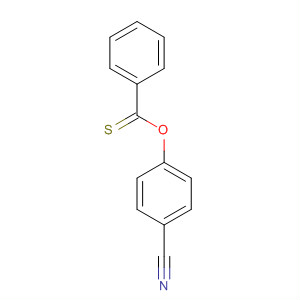 Benzenecarbothioic acid, S-(4-cyanophenyl) ester molecular structure