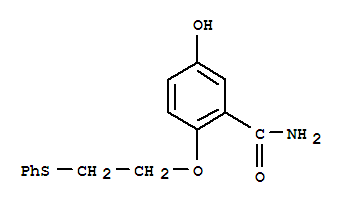 5-hydroxy-2-[2-(phenylsulfanyl)ethoxy]benzamide
