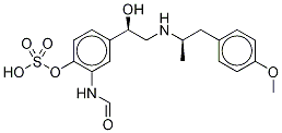 rac Formoterol O-Sulfate molecular structure