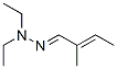 2-Methyl-2-butenal diethyl hydrazone