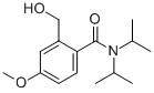 N,N-DIISOPROPYL-2-HYDROXYMETHYL-4-METHOXYBENZAMIDE molecular structure