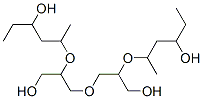 Propanol, oxybis(methyl-2,1-ethanediyl)oxybis- molecular structure