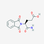 (4S)-5-amino-4-(1,3-dioxo-1,3-dihydro-2H-isoindol-2-yl)-5-oxopentanoic acid