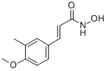 3-(4-Methoxy-3-methylphenyl)-2-propenehydroxamic acid