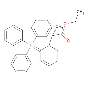 Benzenepropanoic acid, a-(triphenylphosphoranylidene)-, ethyl ester molecular structure