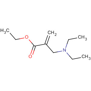 2-Propenoic acid, 2-[(diethylamino)methyl]-, ethyl ester molecular structure