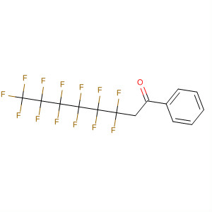 1-Octanone, 3,3,4,4,5,5,6,6,7,7,8,8,8-tridecafluoro-1-phenyl- molecular structure